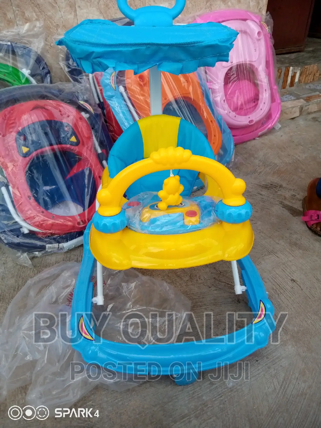 Baby Music Walker With Umbrella