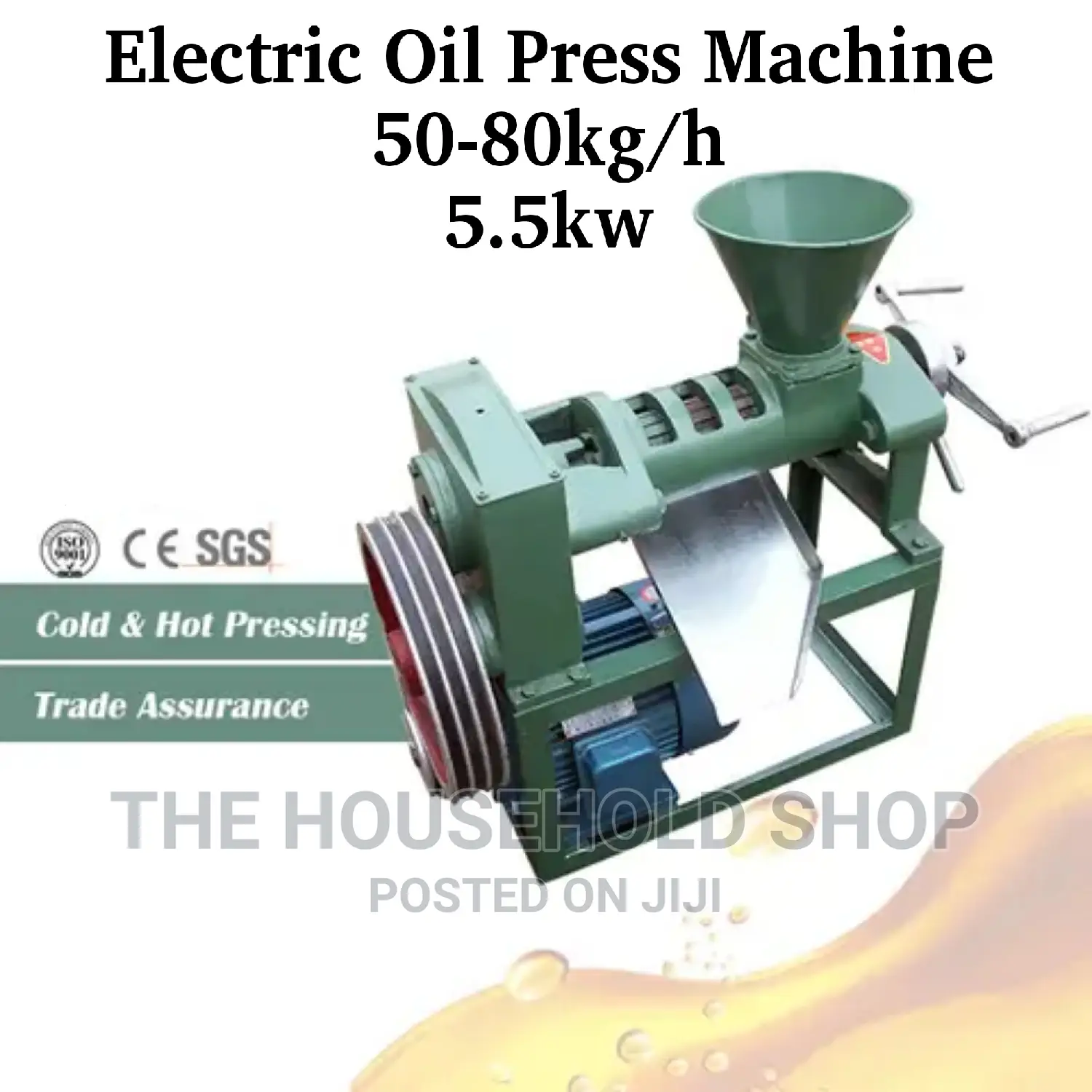 Oil Press Machine 50-80kg/H