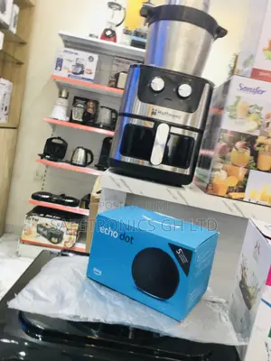 Black Wireless Echo Dot 5 Gen Bluetooth Durable Speaker
