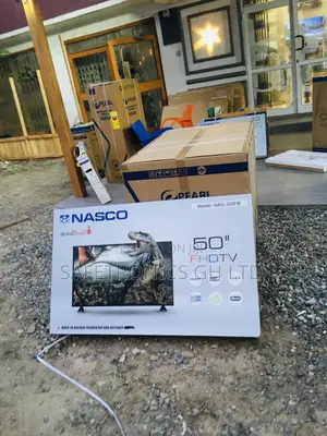 Digital Satellite Nasco 50 Inches Glossy LED Black Tv 