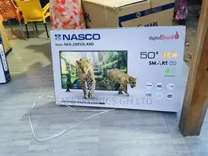 Purchase Black Glossy LED Nasco 50 Inches Smart Electric