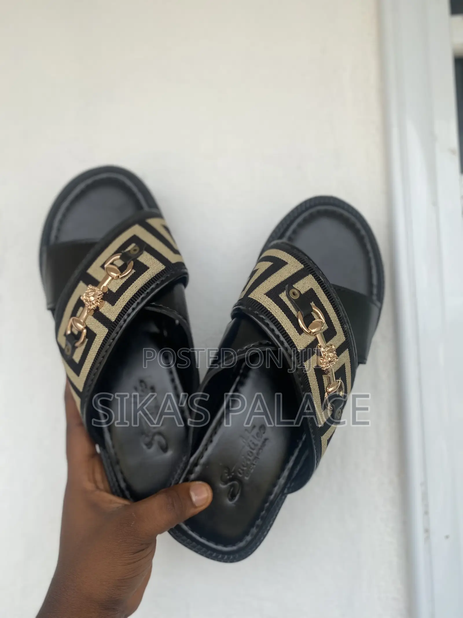 Versace Chained Slippers