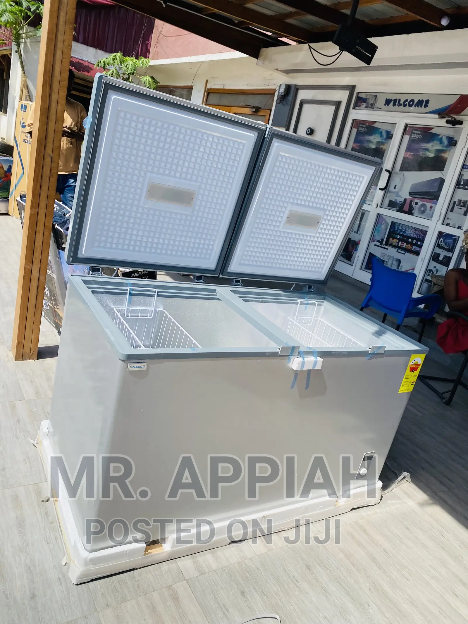 Classic Nasco Double Door Chest Freezer(Nas-500fl-Dd)425ltr