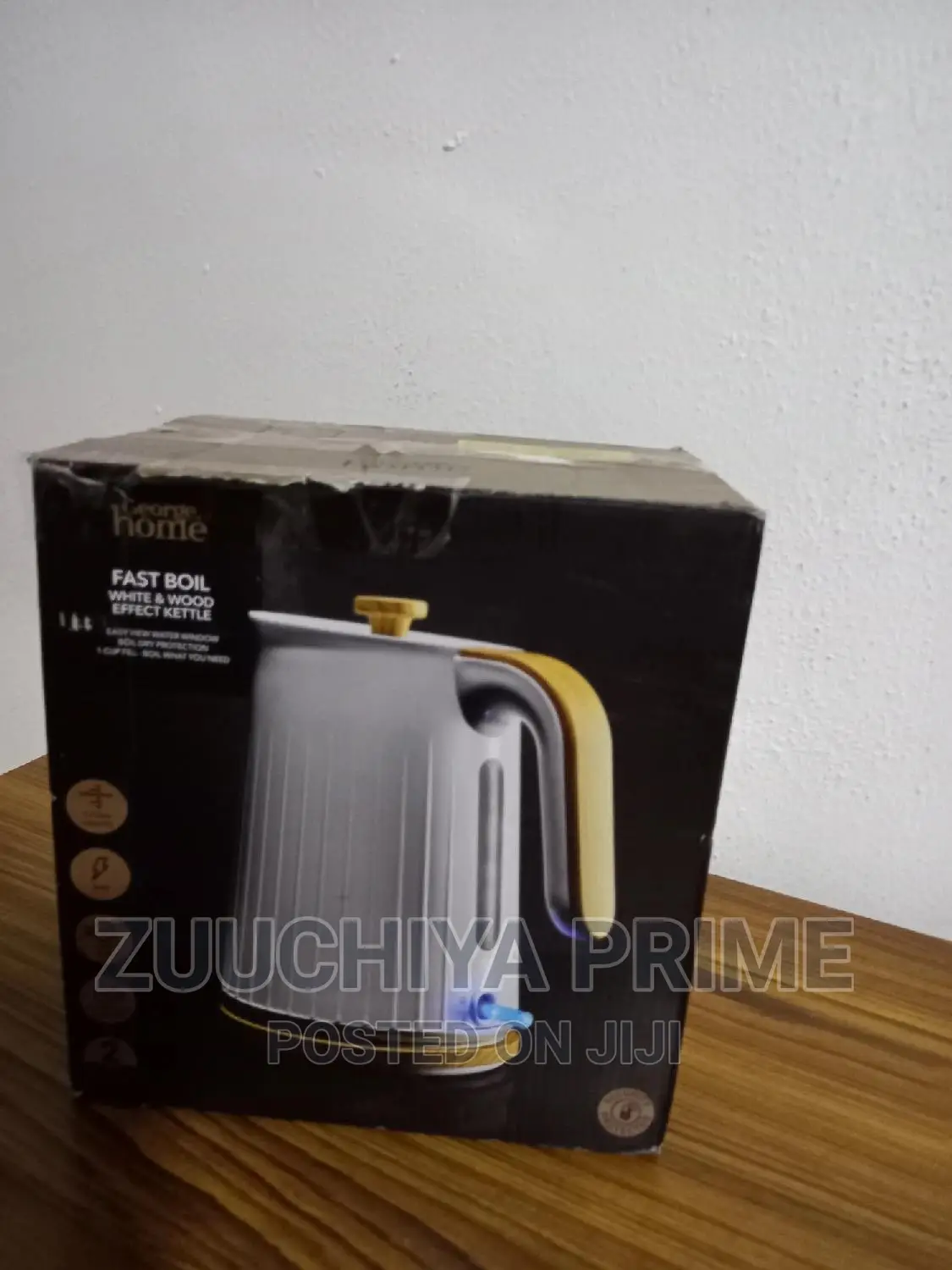 George Home Fast Boil Wood Kettle From Uk 