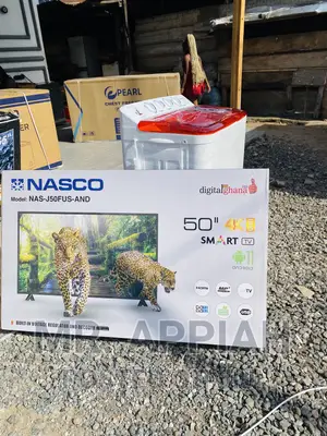 Shop Affordable Nasco 50 Inch Digital Smart Uhd Tv(Black).