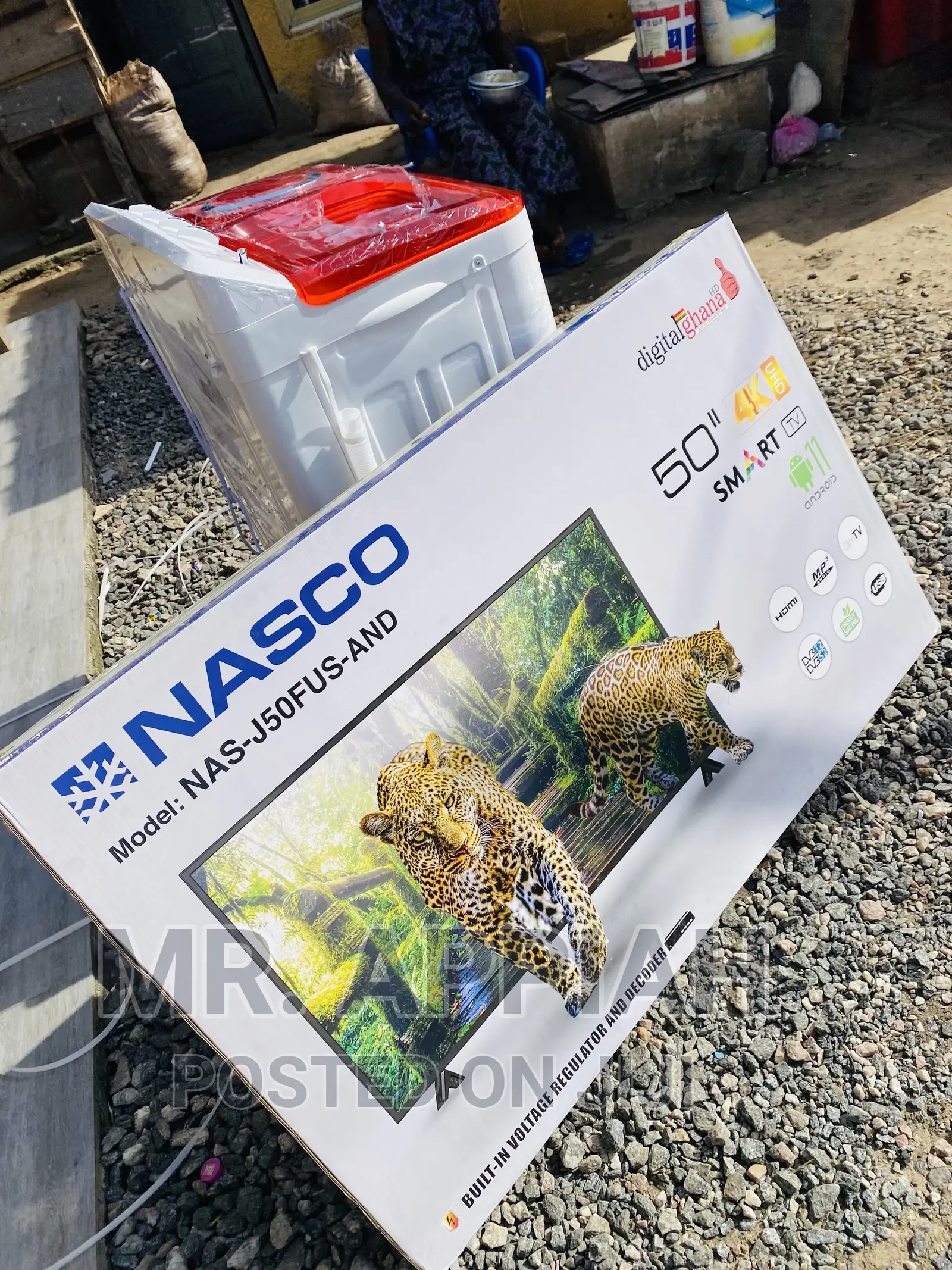 Shop Affordable Nasco 50 Inch Digital Smart Uhd Led Tv.