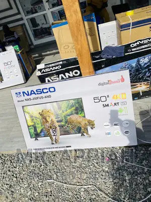 Shop Reliable Nasco 50 Inch Digital Smart Uhd Led Tv,Black.