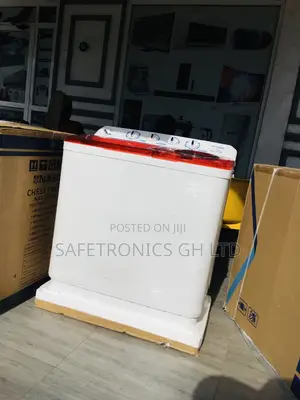 Red/White Washingmachine Topload Nasco 11kg Semiautomatic
