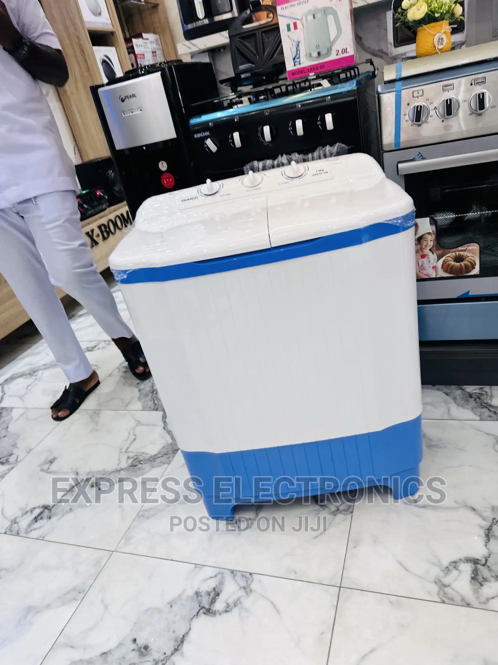 Sleek Laundry Solution Nasco 7kg Topload Washing Machine