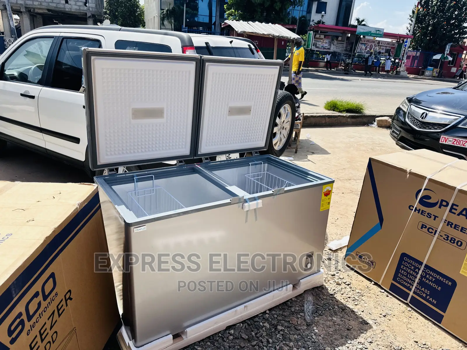 Nasco Double Door Chest Freezer Nas500fc-Dd —