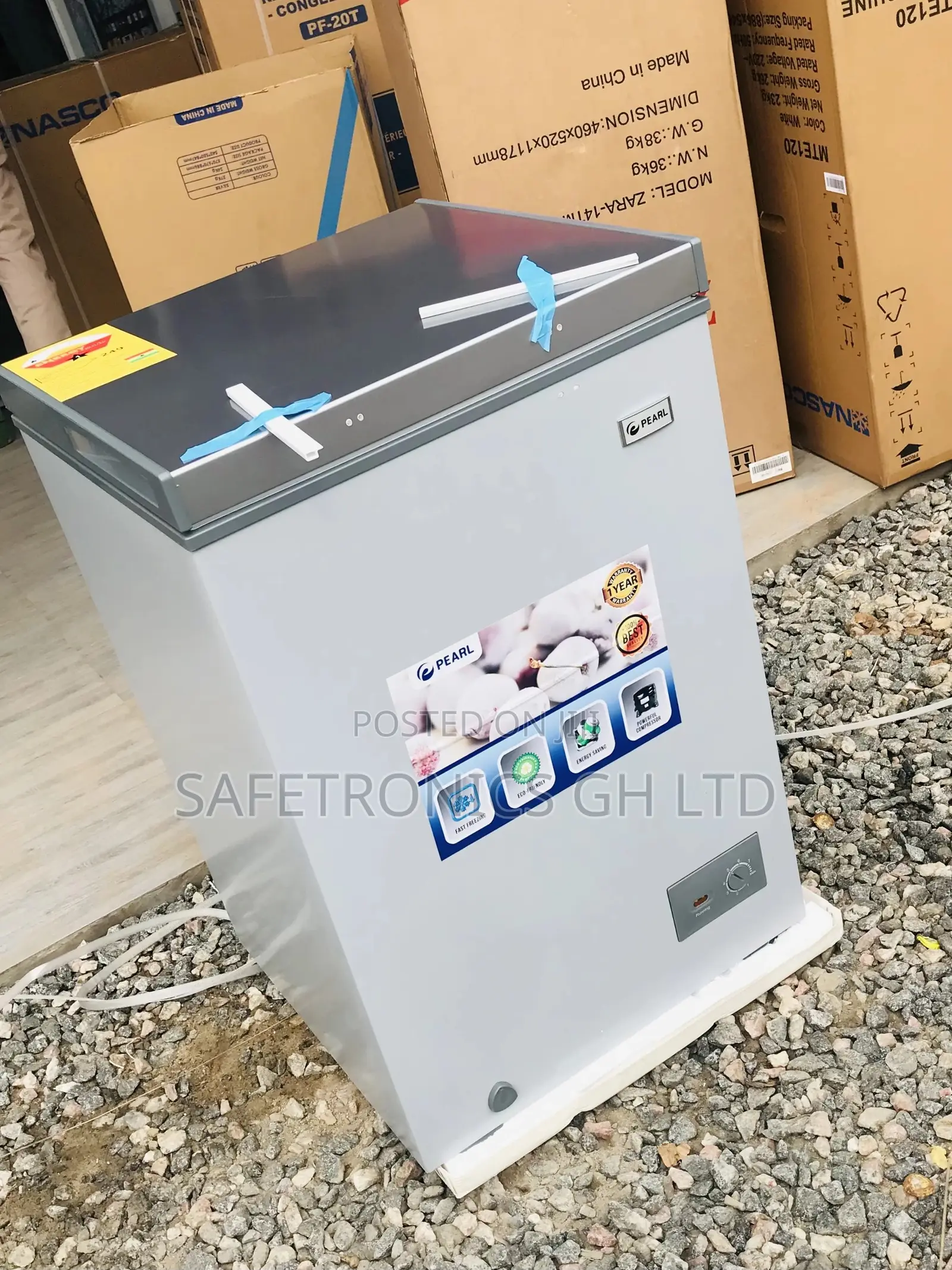 Pearl Chest Freezer (Pcf- 127) 100 Liters Singledoor