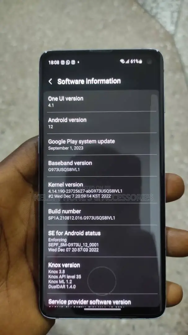 Samsung Galaxy S10 128 GB Purple