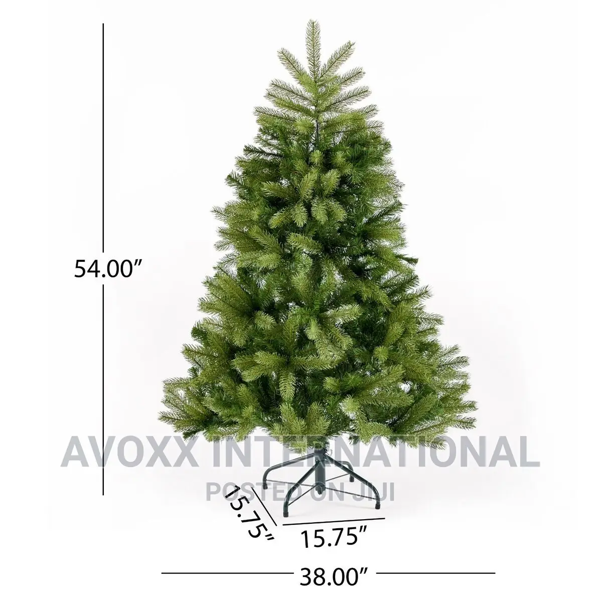 4.5-Ft Mixed Spruce Hinged Artificial Christmas