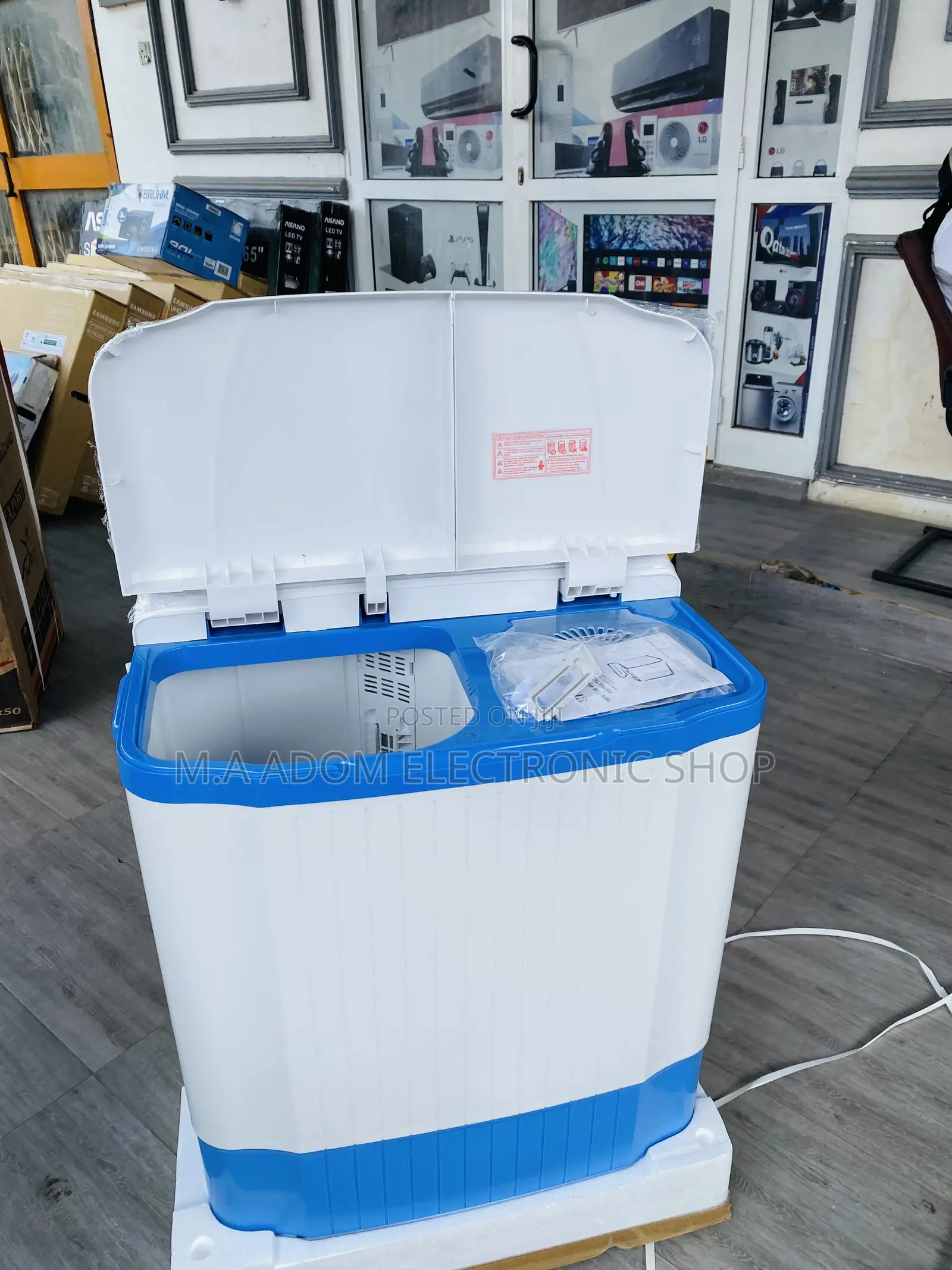 Authentic Nasco 7kg Top Load Washing Machine + Spin Dry 