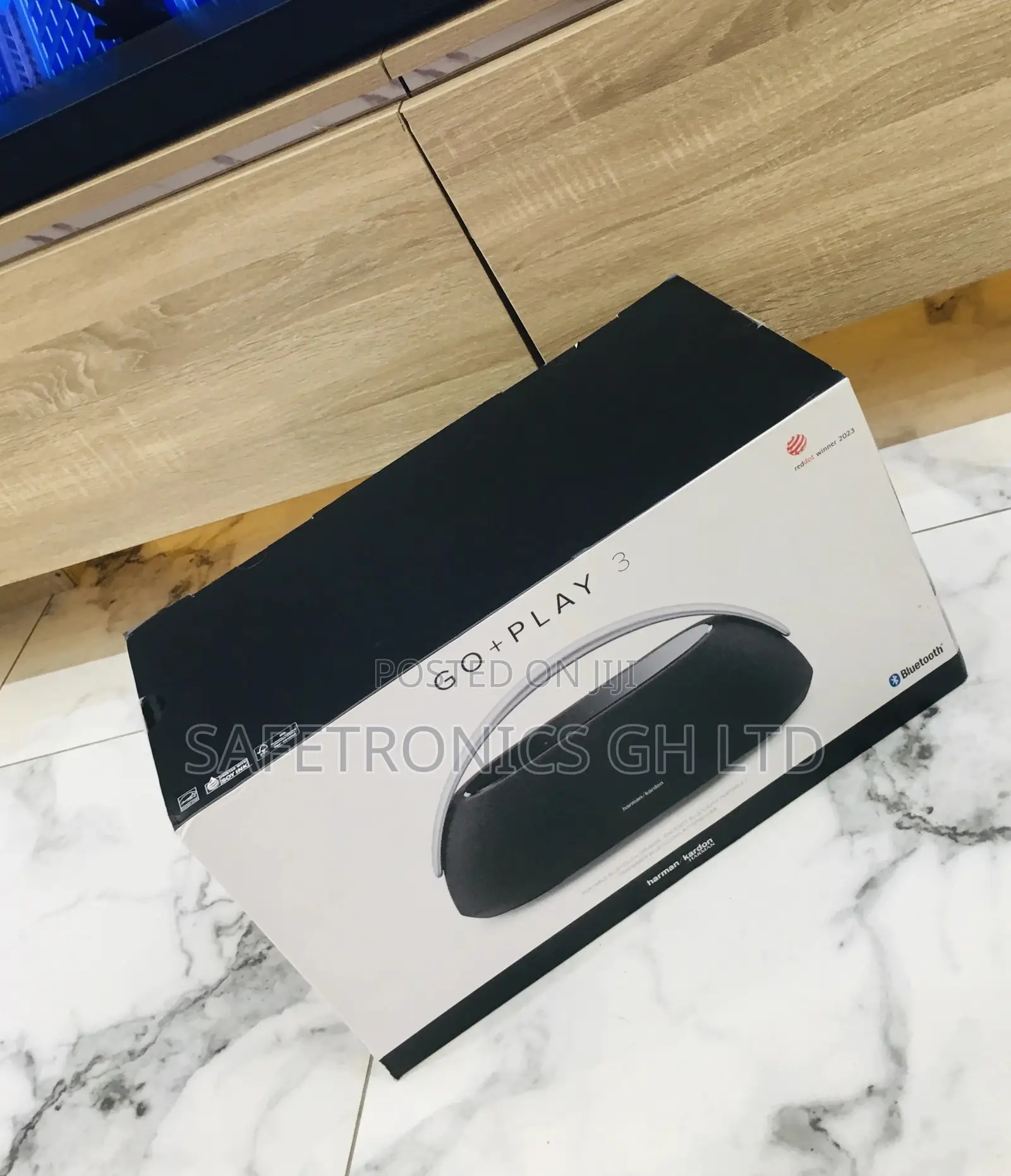 New Lastest Electric Harman Kardon Go + Play 3 Black