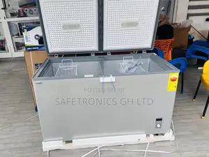 Chestfreezer Doubledoor 425L Glass Lid Nas500fc Electric