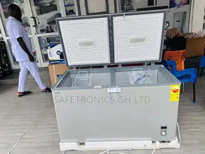 425L Nas500fc Doubledoor Chestfreezer Electric Glass Lid