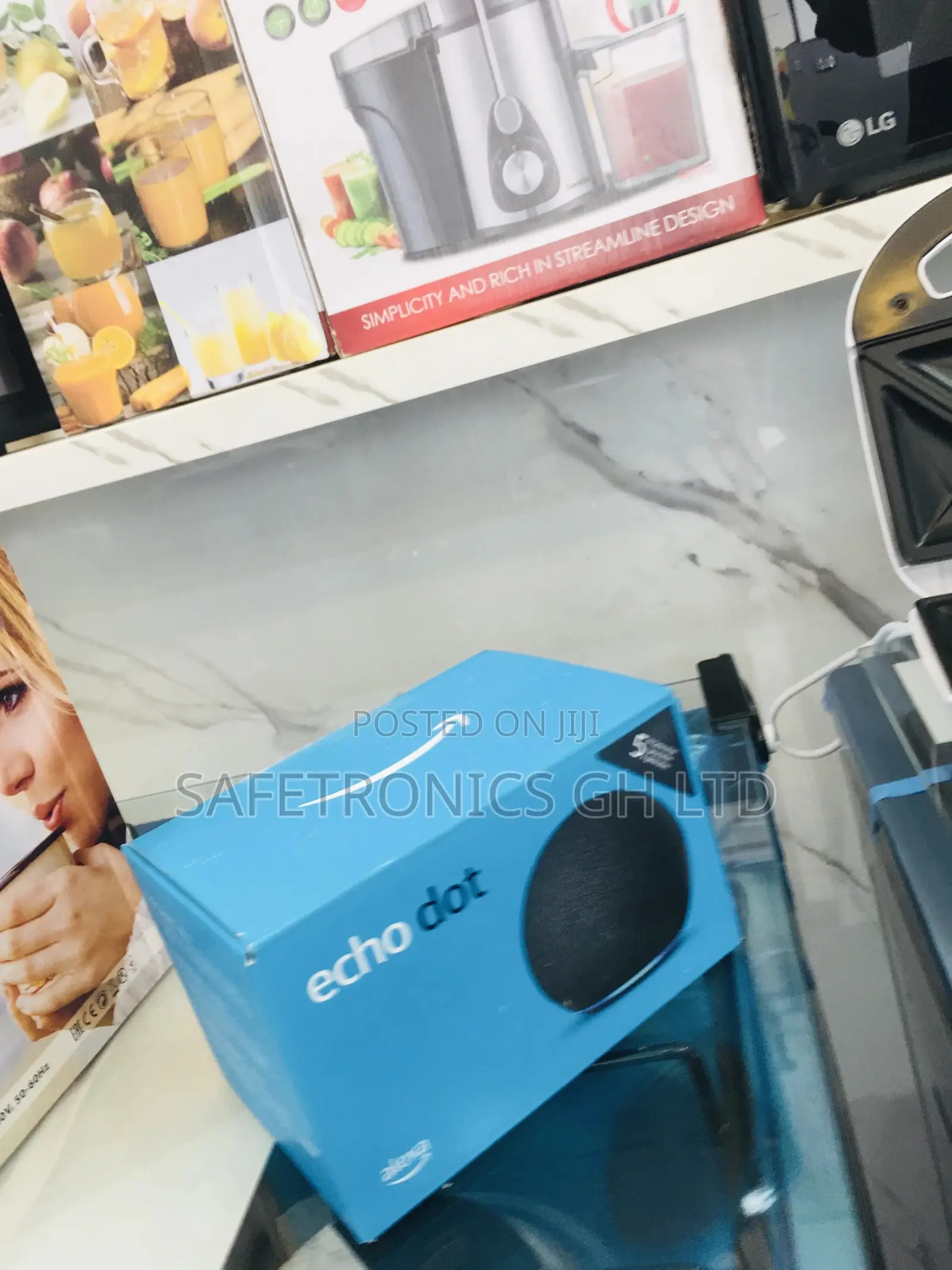 Electric Bluetooth Wireless Echo Dot 5 Gen Black Speaker
