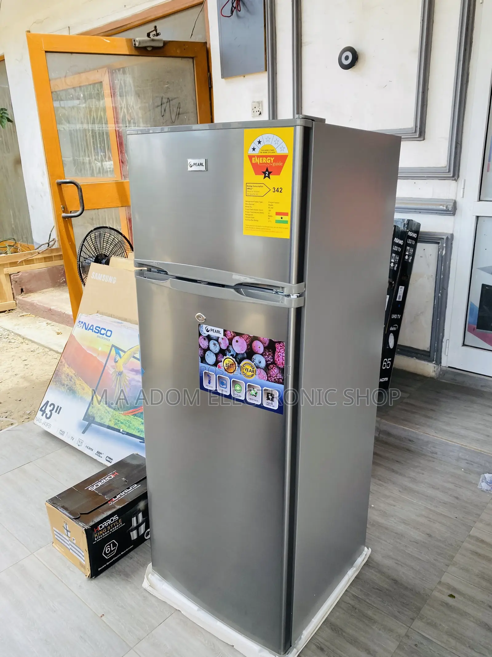 Reliable and Effective Pearl PF-250 Double Door Refrigerator