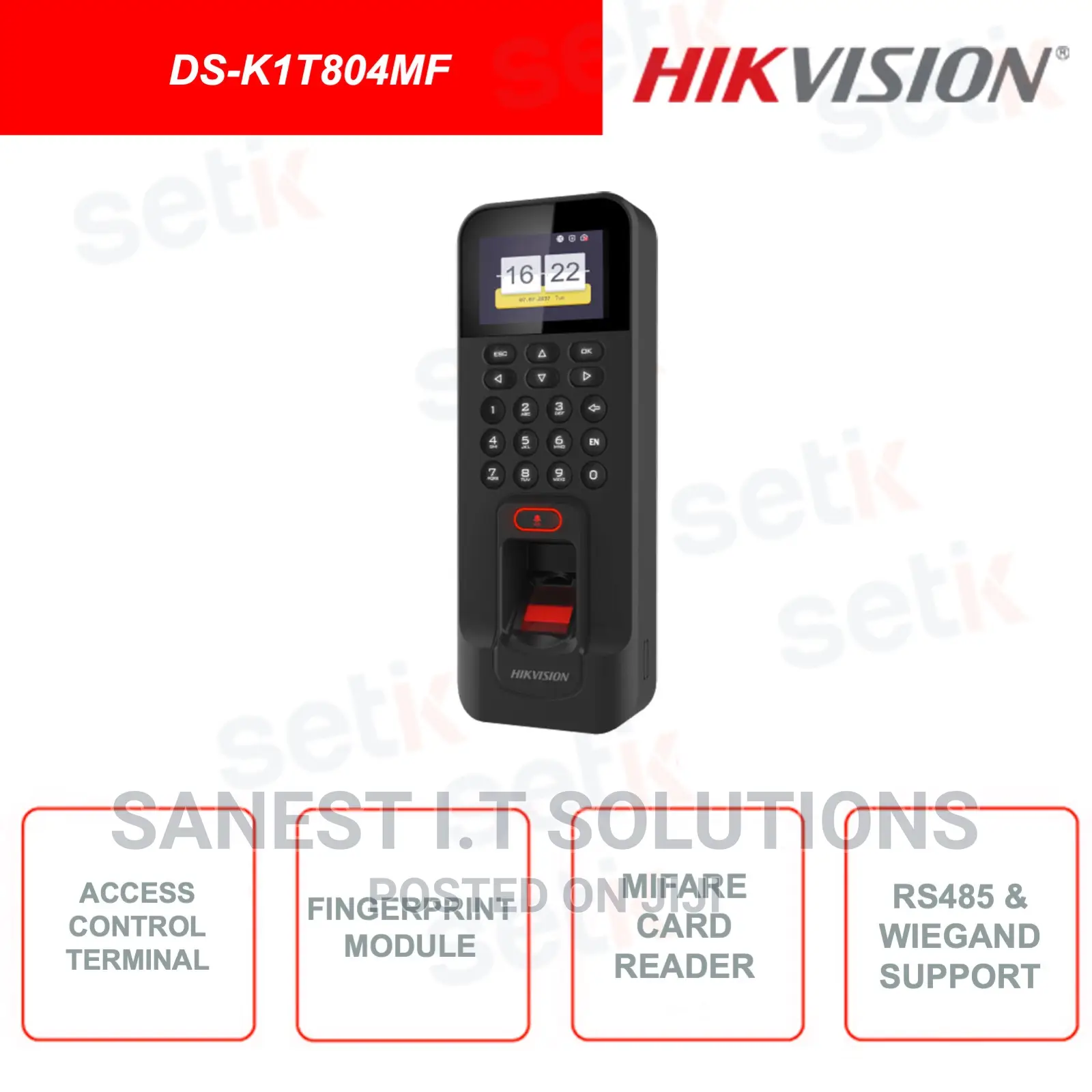 Hikvission Access Control Terminal