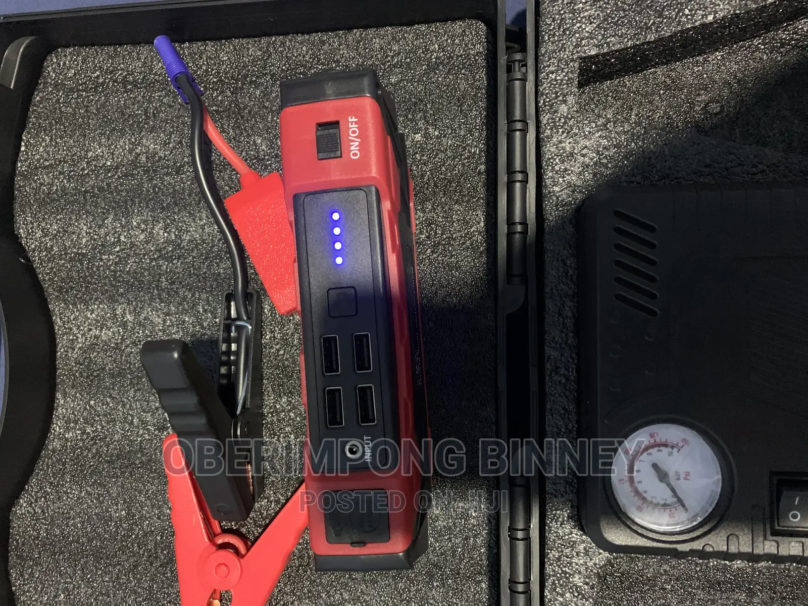 Jump Starter and Pump