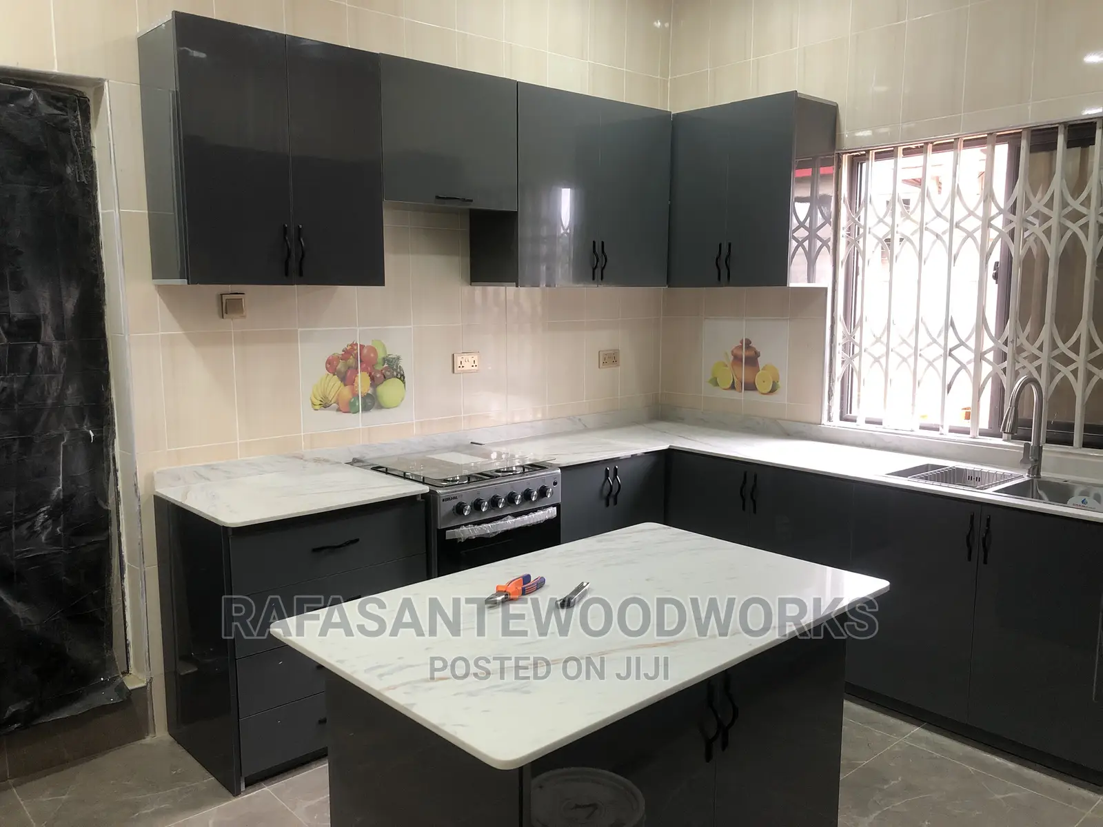 RAF Kitchen Cabinet With Grossly Laminated Plywood