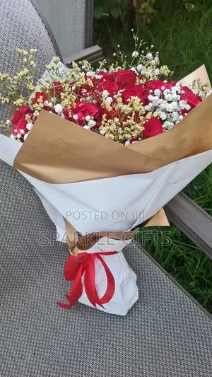 Natural Real Roses Bouquet, Valentine ,Birthday Graduations