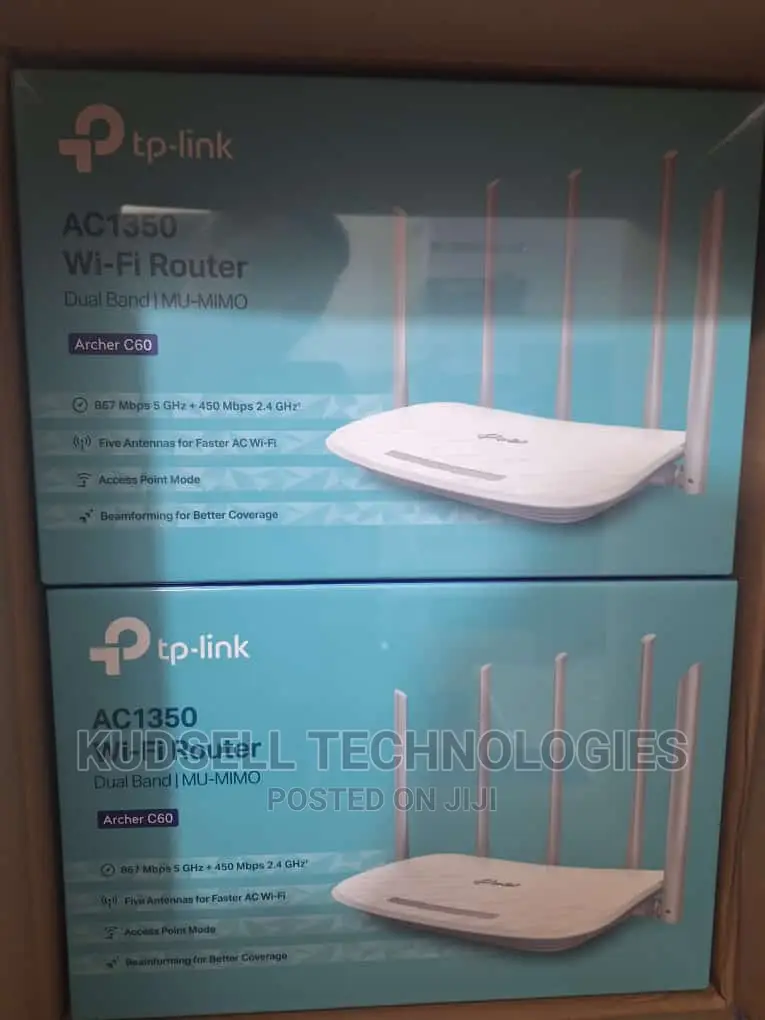 Tp-Link Archer C60 AC1350 Wireless Dual Band Router