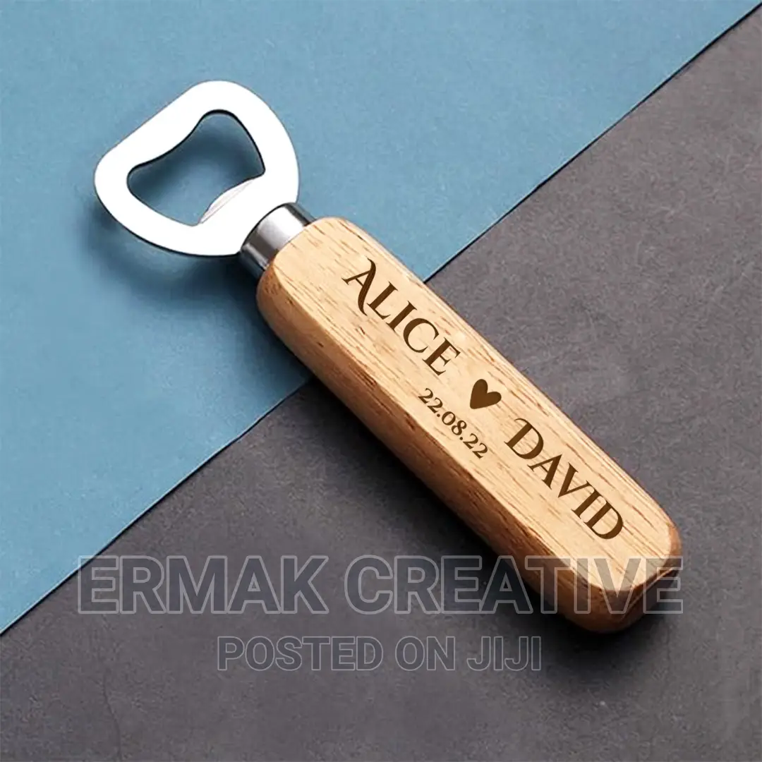 Engraved Wooden Opener