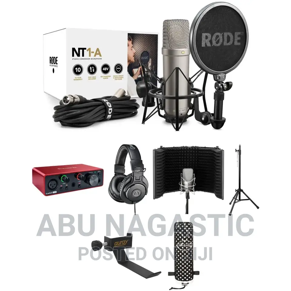 Rode Nt1-a Complete Vocal Recording Set