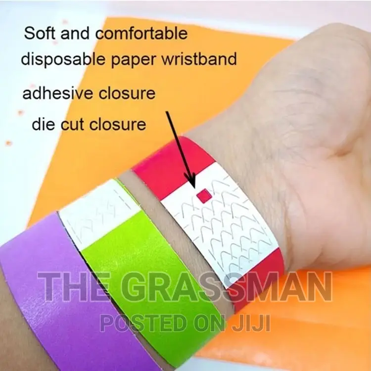 Wristband Tickets Event Handband