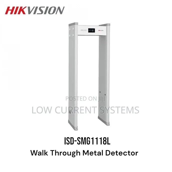 Hikvision 18 Zone Walth Though Door Metal Detector