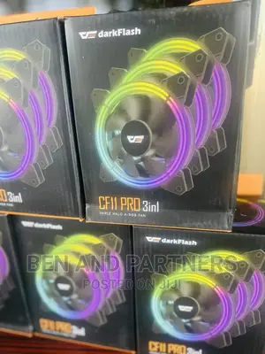 Darkflash Cf11 PRO 3in1 Argb Fans With Controller.