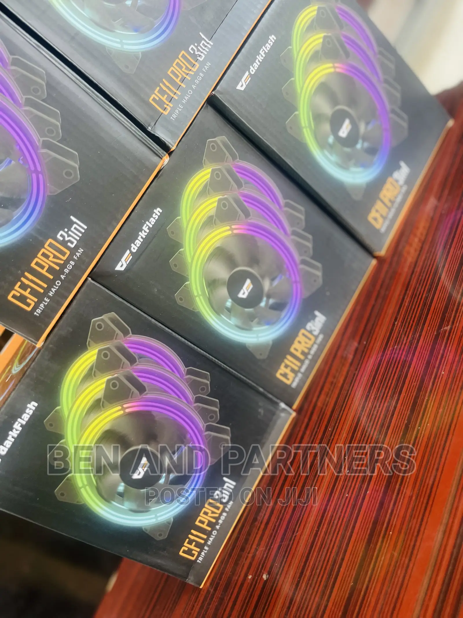 Darkflash Cf11 PRO 3in1 Argb Fans With Controller.