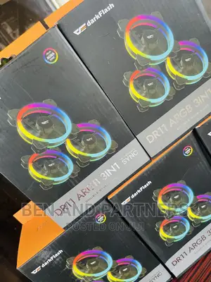 Darkflash Dr11 3in1 Argb Cooling Fans With Controller
