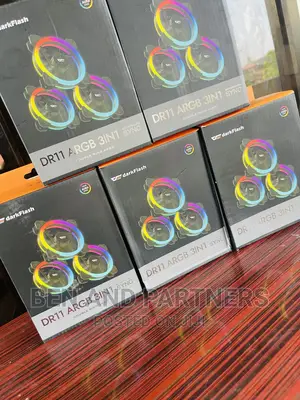 Darkflash Dr11 3in1 Argb Cooling Fans With Controller