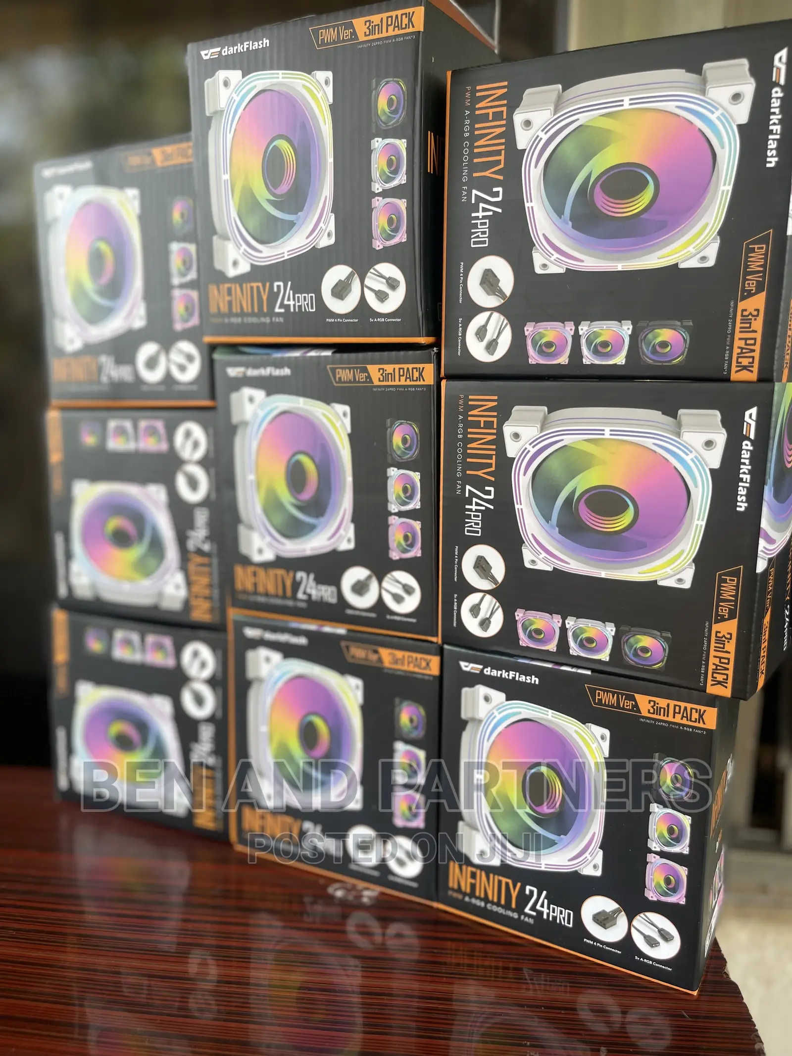 Darkflash Inf-24 3in1 Argb Cooling Fans.