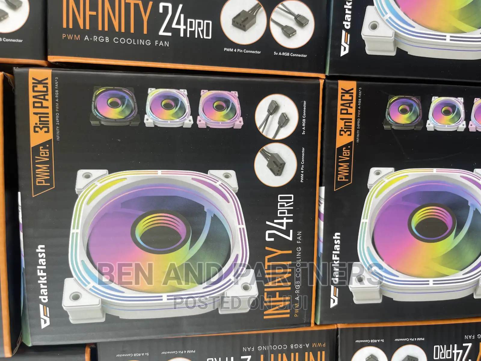 Darkflash Inf-24 3in1 Argb Cooling Fans.