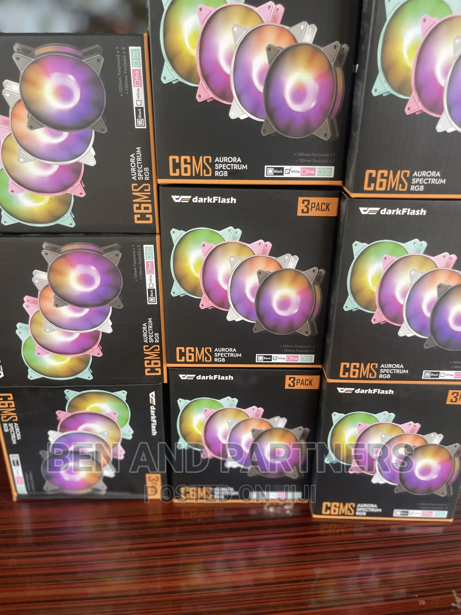 Darkflash- C6ms 3in1 Argb Cooling Fans.