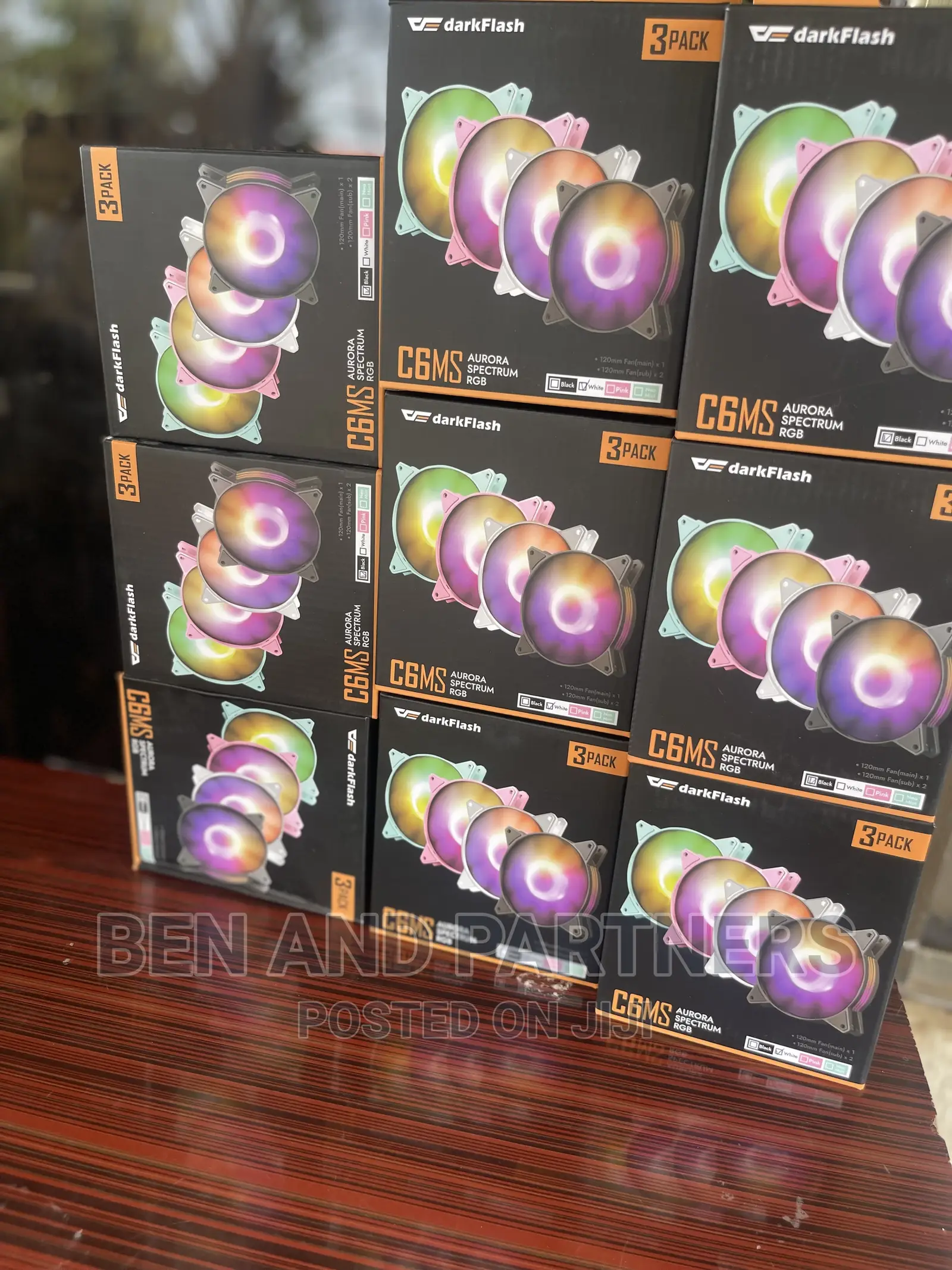Darkflash- C6ms 3in1 Argb Cooling Fans.