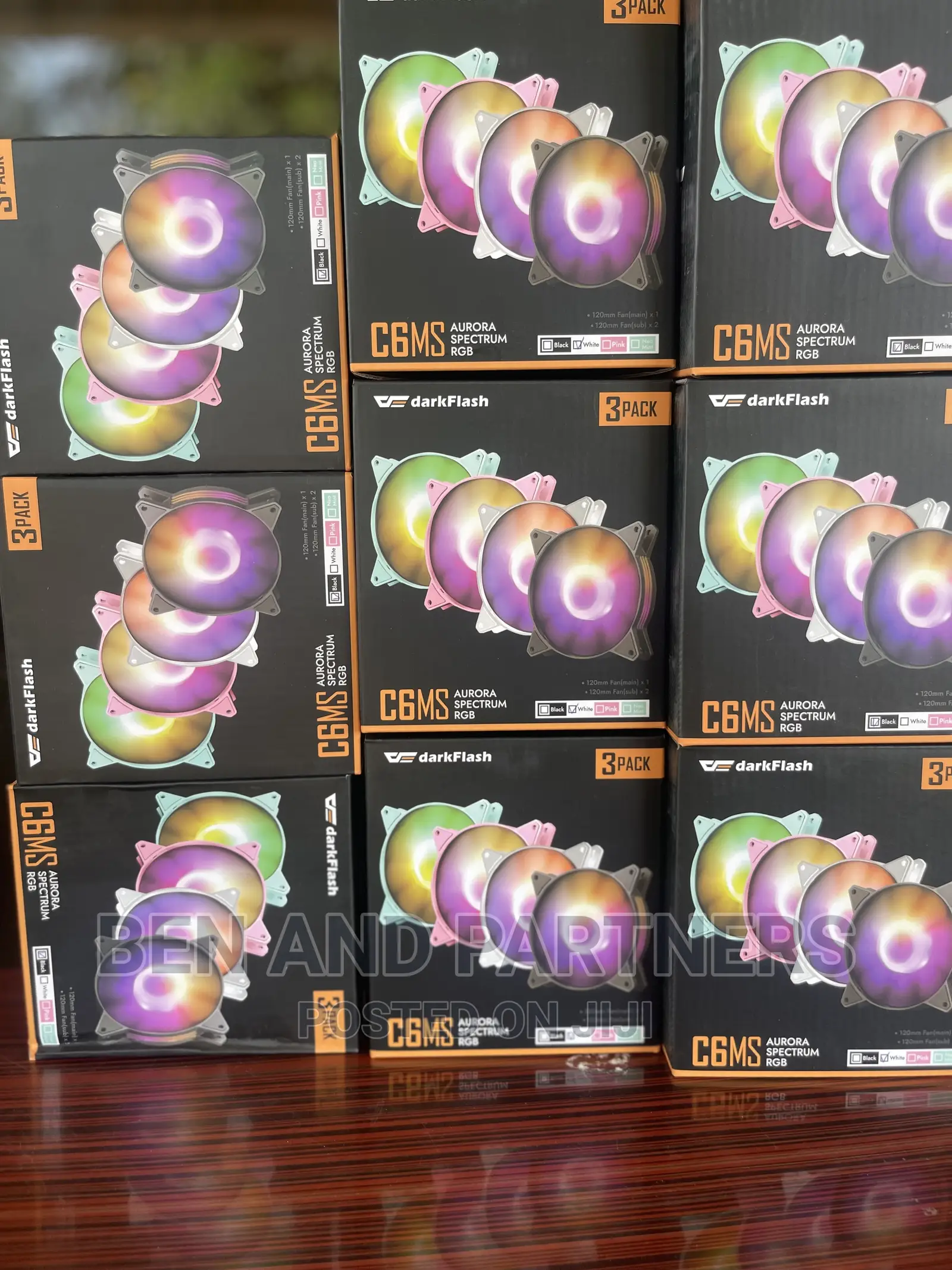 Darkflash- C6ms 3in1 Argb Cooling Fans.