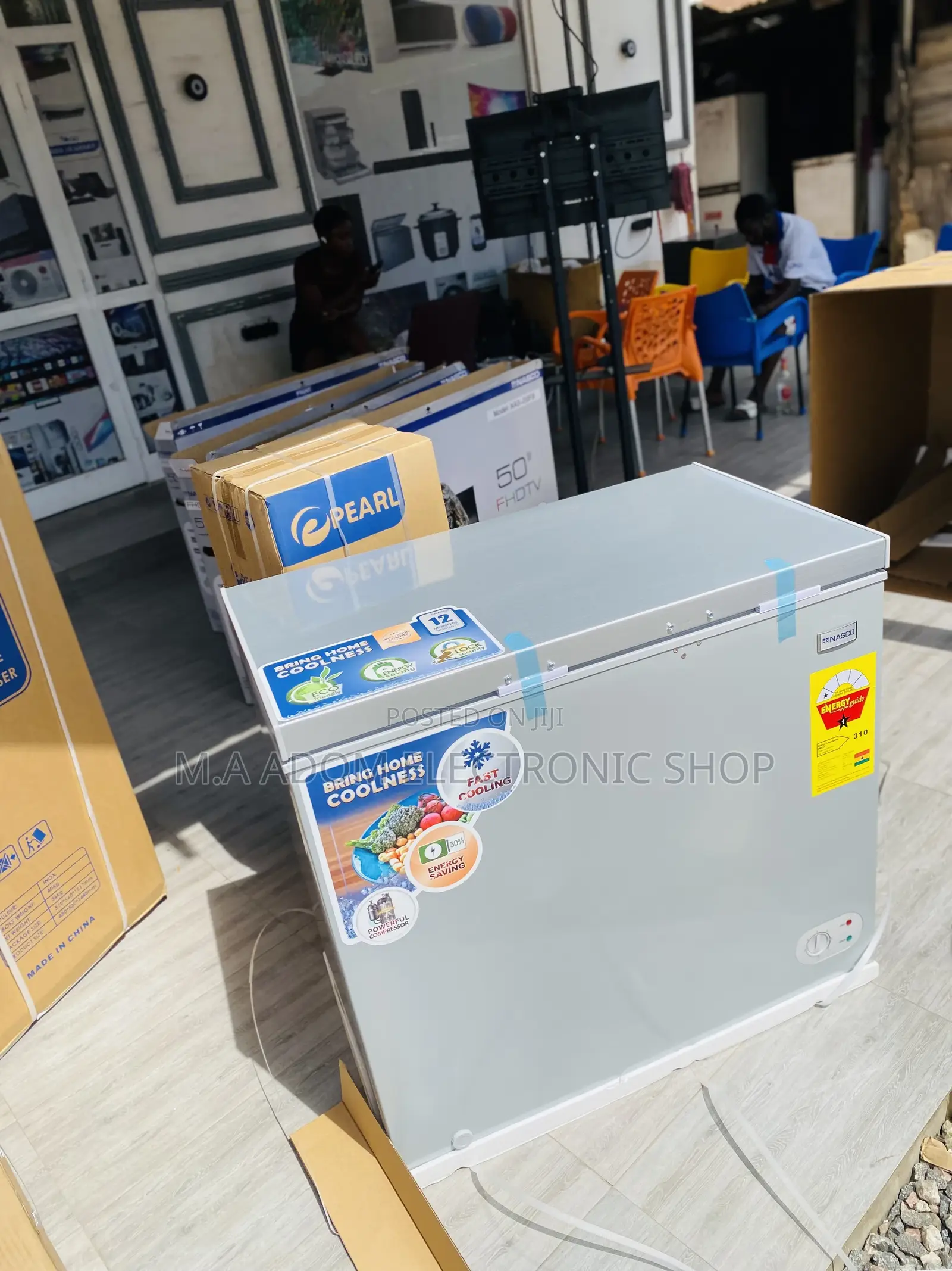 Highly Energy Saving Nasco 200L Single Door Chest Freezer 