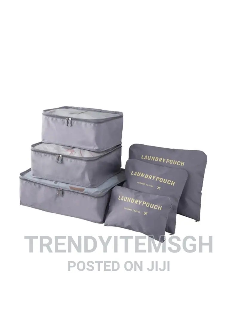 6pcs Waterproof Travel Luggage Organizer Storage Bag
