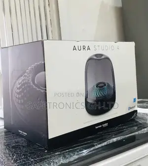 Original Aura Studio 4 Bluetooth Wireless Black Speaker 