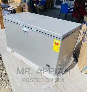 Adorable Nasco 425L Double Door Freezer(Gray)Nas-500fl-Dd.