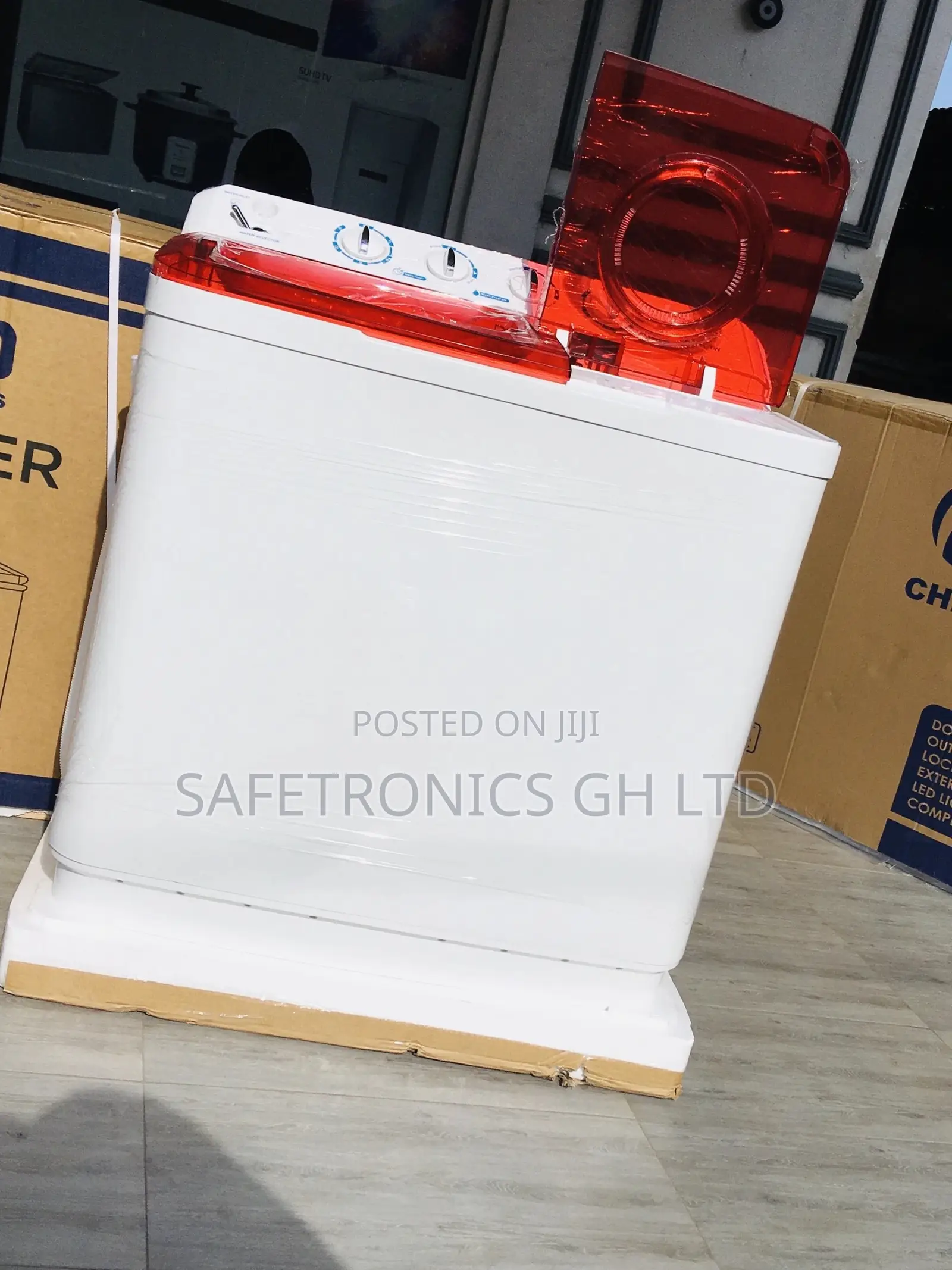 Topload Semiautomatic Washingmachine Nasco Electric 11KG