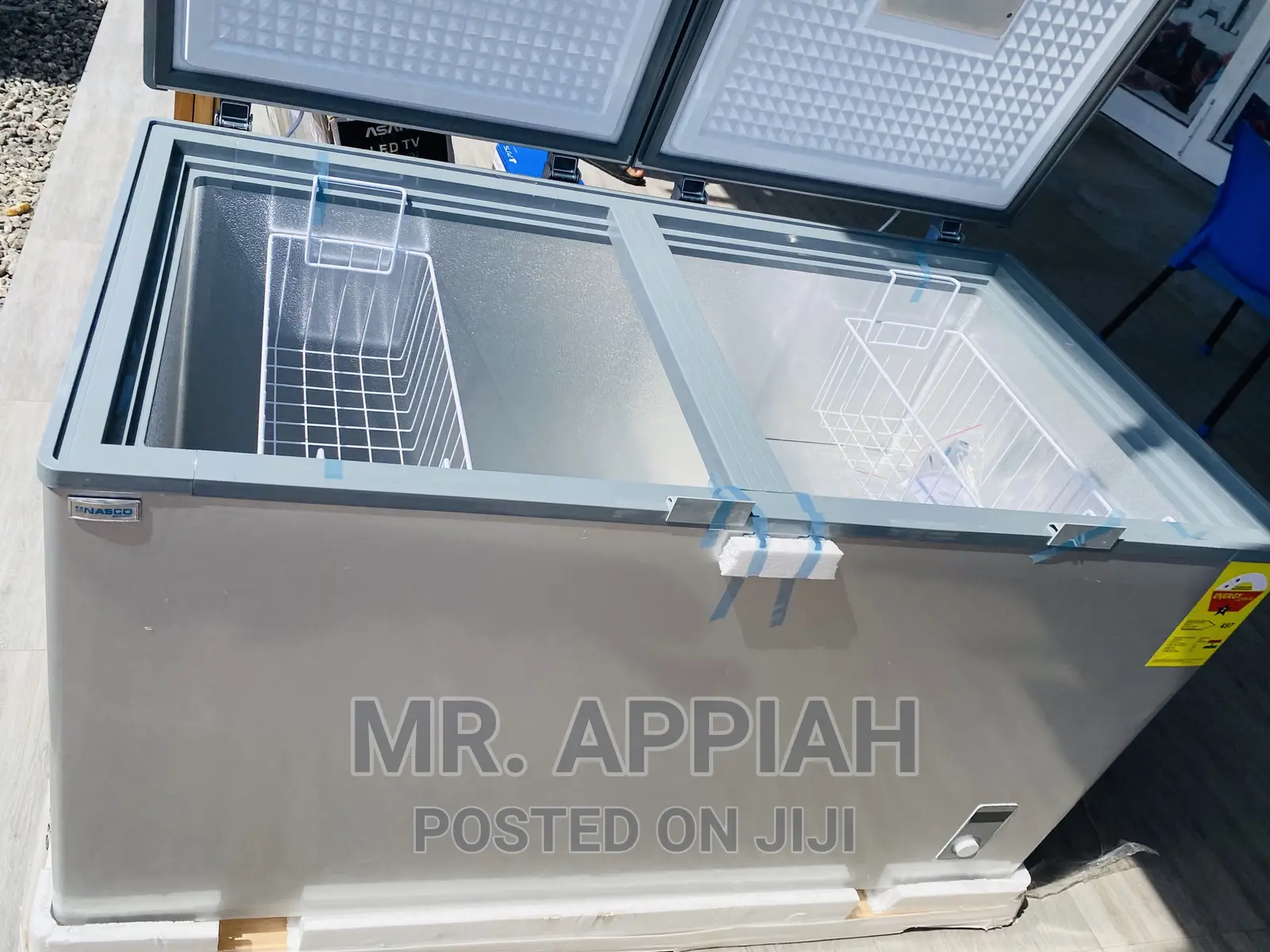 Reliable Nasco 425L Double Door Freezer(Nas-500fl-Dd) 