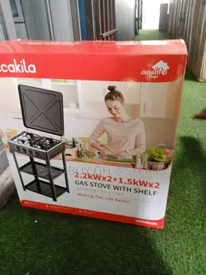 Simple Gas Stove With Shelf