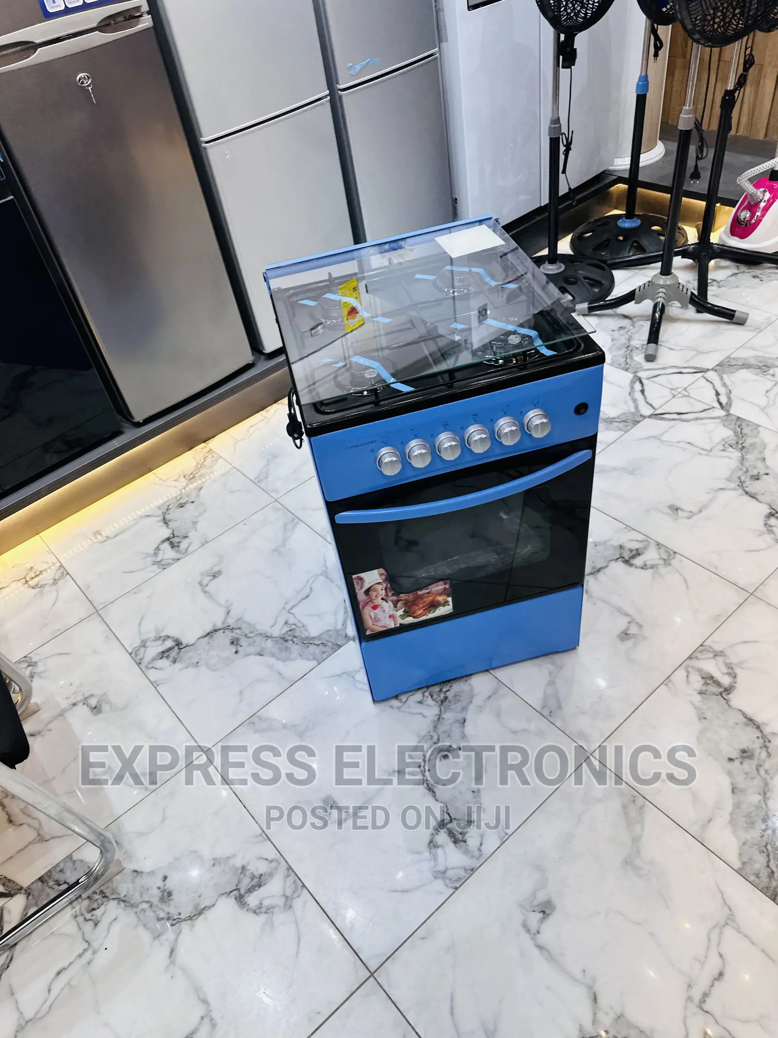 Very Adorable  Gas Cooker Oven Grill 4burner Oven