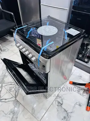 Awesome  Gas Cooker Oven 4burner Sliver